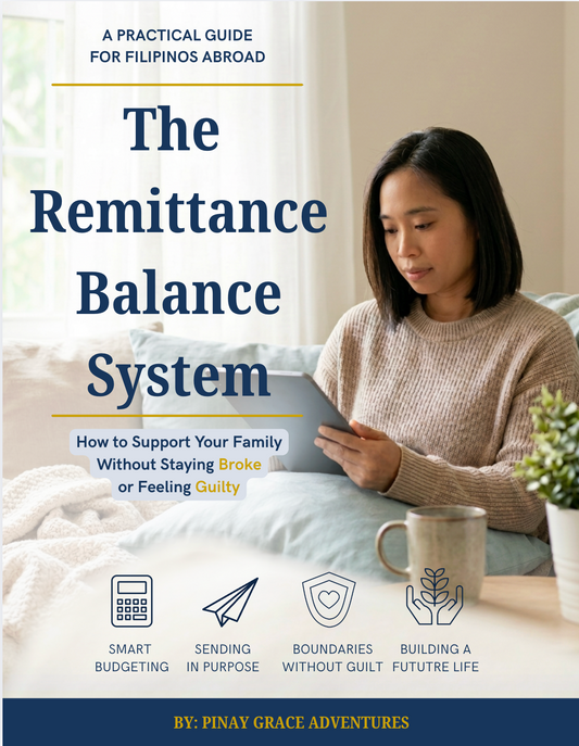 Filipina Remittance Guide + Budget Tracker | OFW Money System Ebook + Google Sheets | Stop Feeling Broke Sending Money Home